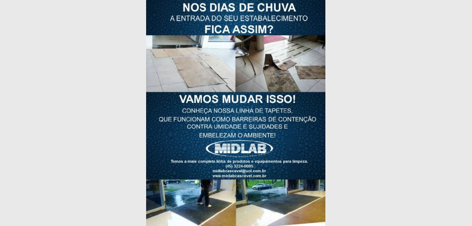 Tapetes liso e personalizados.